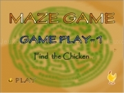 Play Maze game game play 1 - find the chicken