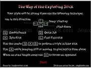 Play The way of exploding stick