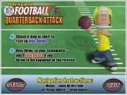 Play Backyard sports - football quarterback attack