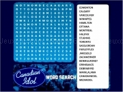 Play Canadian idoal 2008 wordsearch