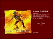 Play Lava surfer