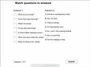 Play Beginner question answer match