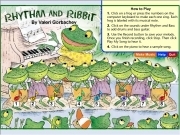 Play Rythm and ribbit frogs