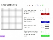 Play Linear combinations