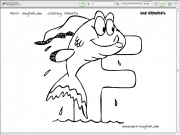 Play Alphabet coloring 6