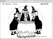 Play Halloween coloring 8