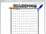 Play Classroom wordsearch