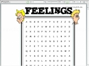 Play Feelings wordsearch