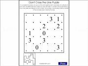 Jugar a Dont cross the line puzzle