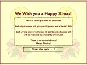 Play Wish you happy christmas quiz