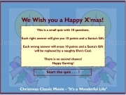 Play Wish you happy christmas quiz trivia3