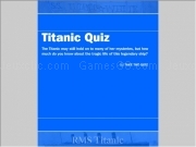 Play Titanic quiz