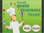 Play How to make mixed vegetable salad