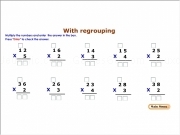 Play Multiplication with regrouping 2