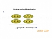 Play Understanding multiplication level 1b