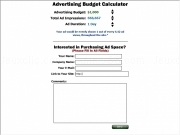 Play Advertising budget calculator