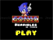 Play Sonic horribles in takes 01