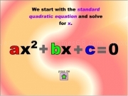 Play Quadratic equation
