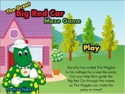 Play The great big red car maze game