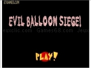 Play Evil balloon siege