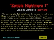 Play Zombie nightmare 1