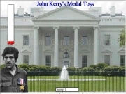 Play Medal toss john kerry