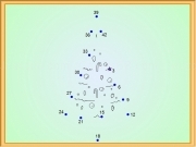 Play Christmas tree dot to dot
