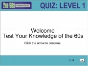 Play 60s quiz level 1