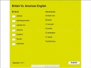 Play British vs american vocab 3