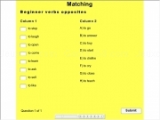 Play Easy verbs opposite