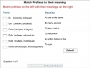 Play Prefix meaning match 1