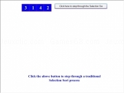 Spielen Selection sort trad