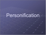 Play Personification examples