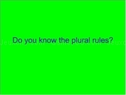 Play Plurals rules