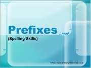 Play Prefixes re