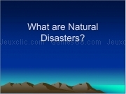 Play Natural disasters