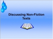 Play Discussing nonfiction