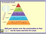 Play Punctuation pyramid