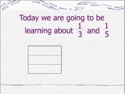 Play Fractions thirds fifths