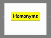 Play Homonyms