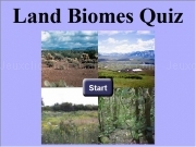 Play Land biomes quiz