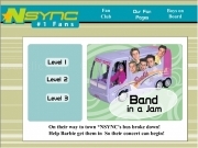 Play Nsync band in a jam