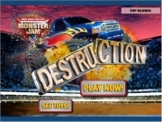 Play Hotwheels monster jam destruction