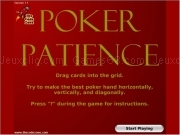Play Poker patience
