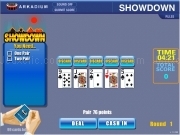 Play Showdown poker solitaire