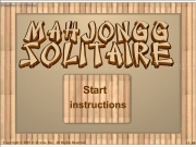 Play Mahjongg solitaire