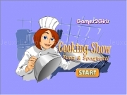 Play Cooking show tuna and spaghetti