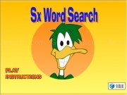 Play Sx word search