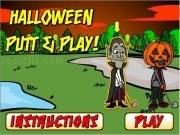 Play Halloween putt and play