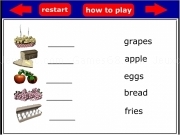 Play Foods 1a  drag and drop